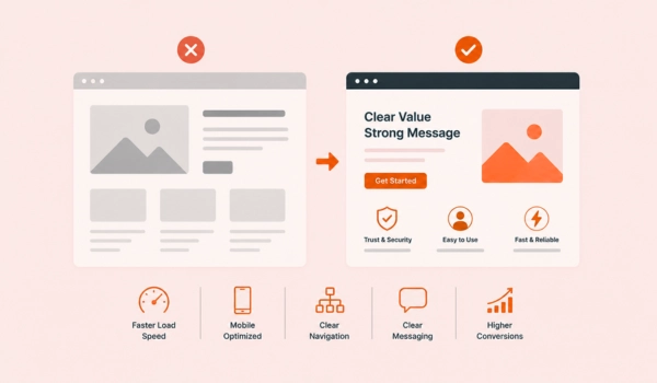 User experience enhancement for better website usability and CRO