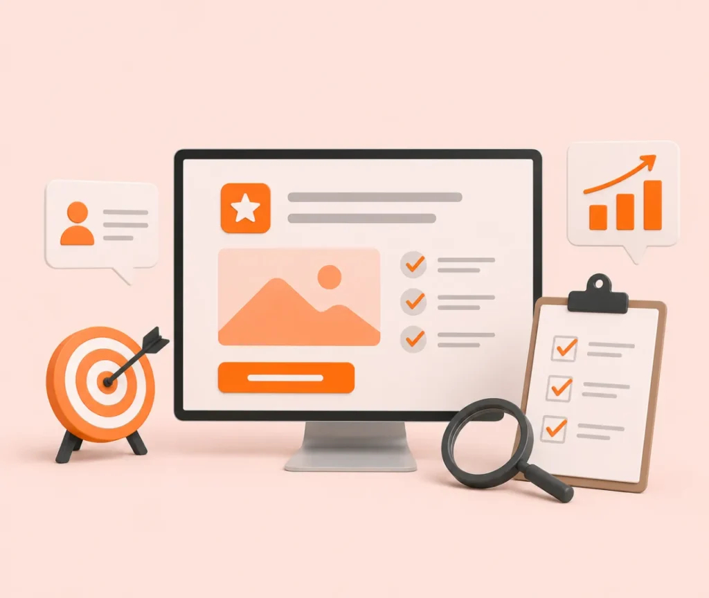 Website optimization through clear and compelling value messaging