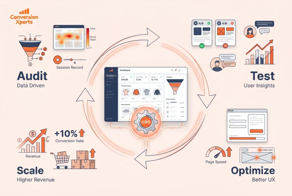 What ecommerce CRO services are and how they improve conversions