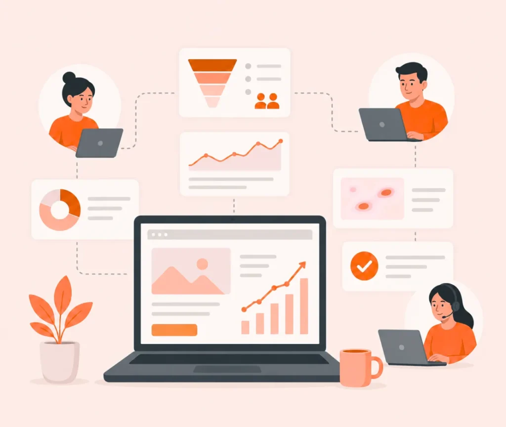 Website optimization using remote CRO and experimentation services