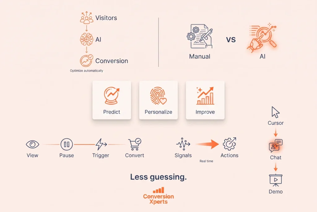 What AI conversion rate optimization is and how it improves conversions