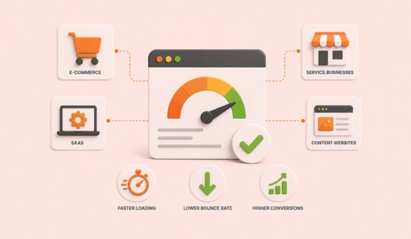 Website optimization services for slow loading sites and e-commerce