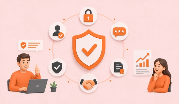 Trust optimization services to improve credibility and conversions