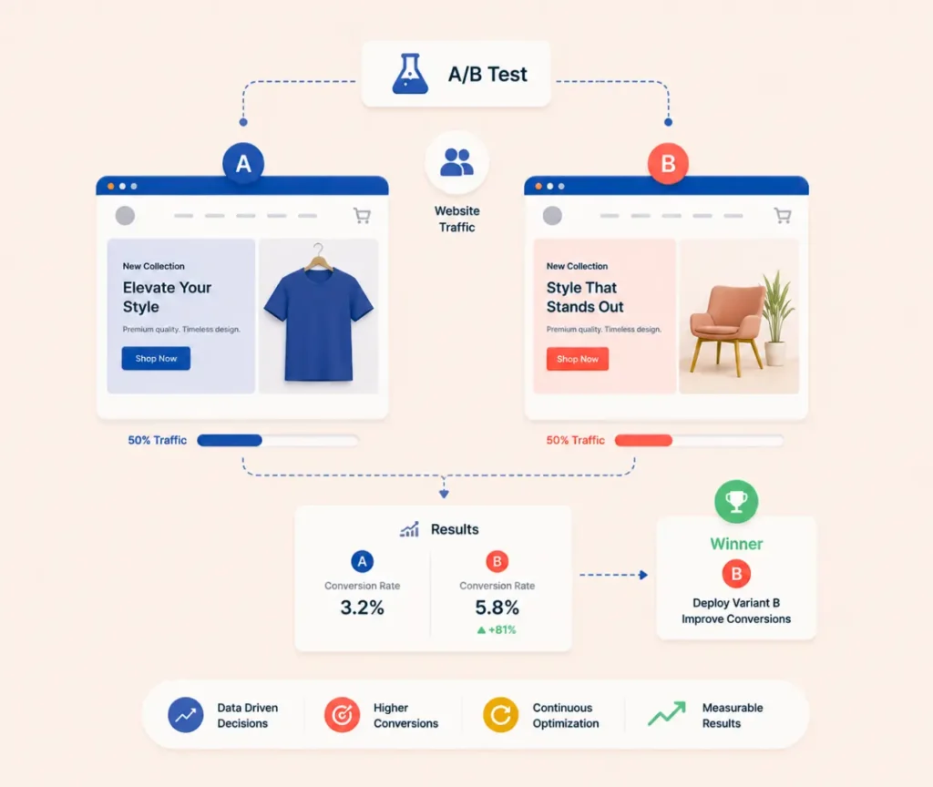 Why choose our Visually.io A/B testing and CRO expertise