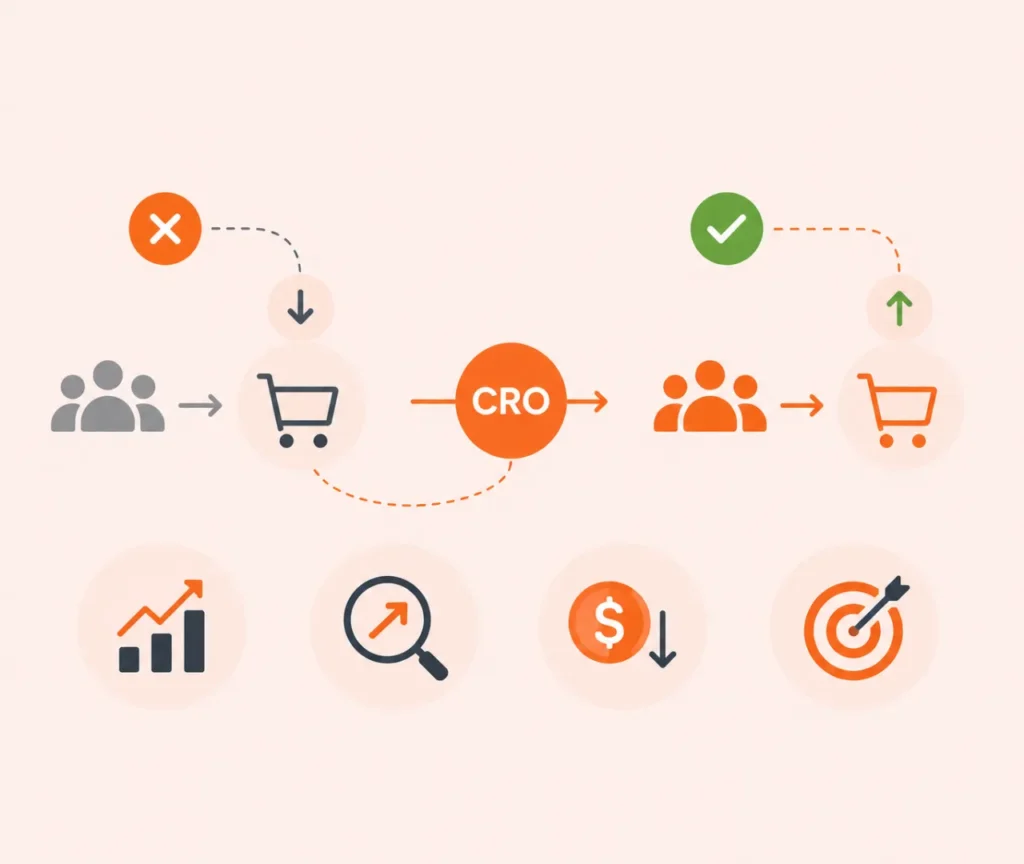 Website optimization focus beyond traffic to conversion improvement