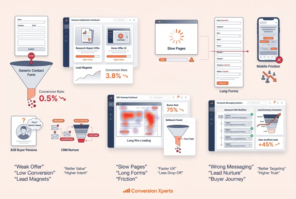 Why most B2B conversion rates are low and how to improve them